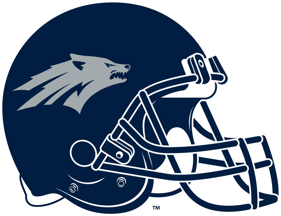 Nevada Wolf Pack 2002-2004 Helmet Logo v2 diy DTF decal sticker